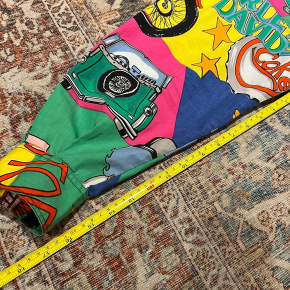 Versace Jeans Couture Betty Boop Harley Davidson Shirt Size XS (FITS MEDIUM) - Picture 14 of 15